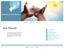 Tablet Screenshot of churchofoursavior.org